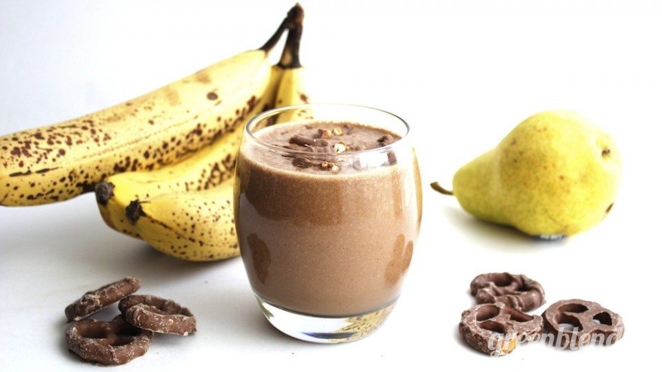 Cashew and Almond Butter Chocolate Smoothie