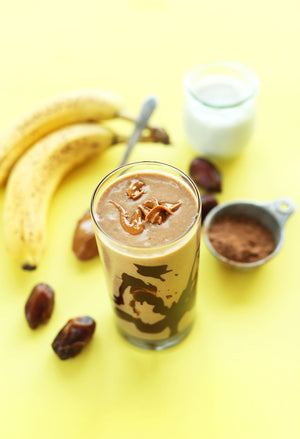 Cashew and Almond Butter Chocolate Smoothie
